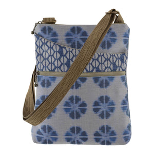Pocket Bag in Kyoto Blue Fabric