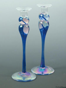 Candlestick Pair Blue