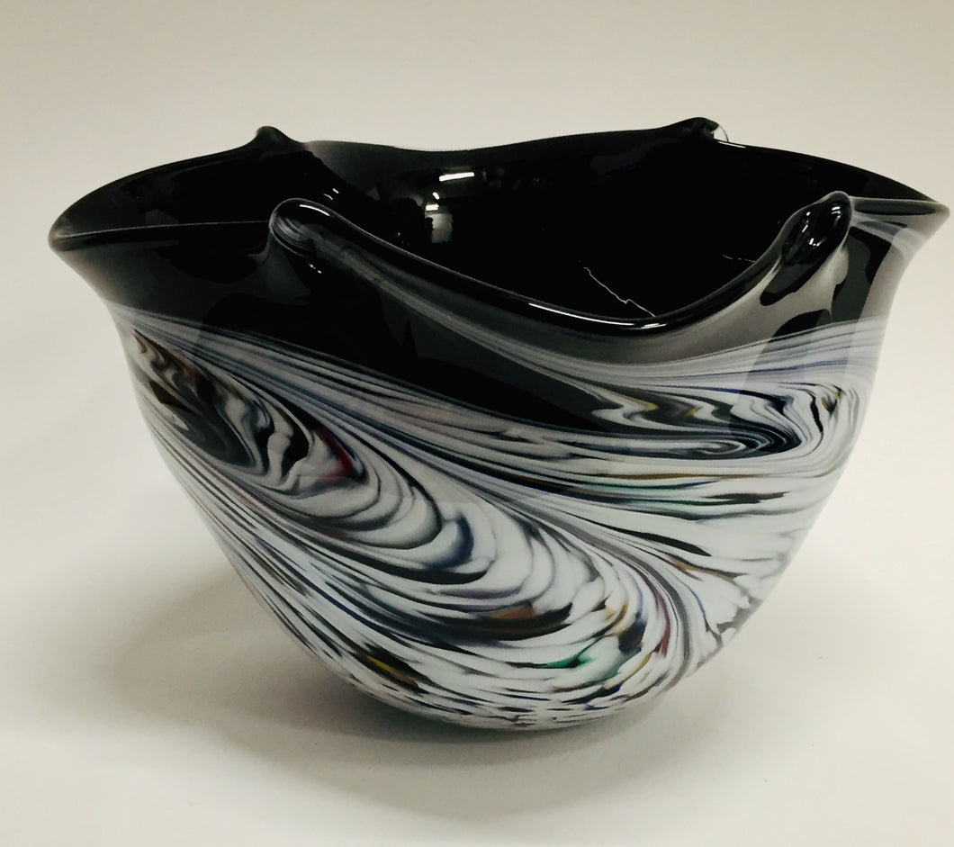 Tall Pinched Bowl