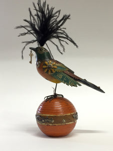 Bird On Croquet Ball