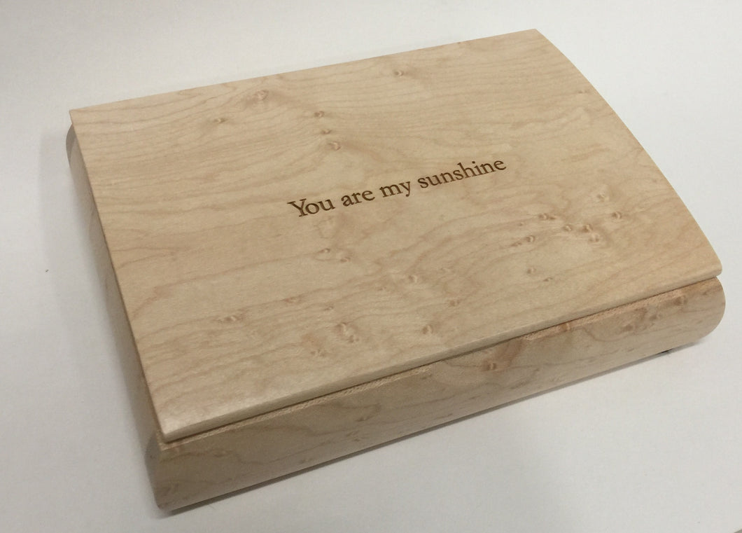 Wood Box, You Are My Sunshine