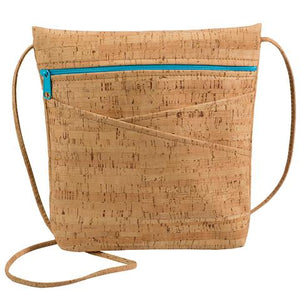 Be Lively 3 Rustic Cork with Aqua Zip