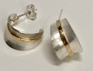 Earring Wide Hoop