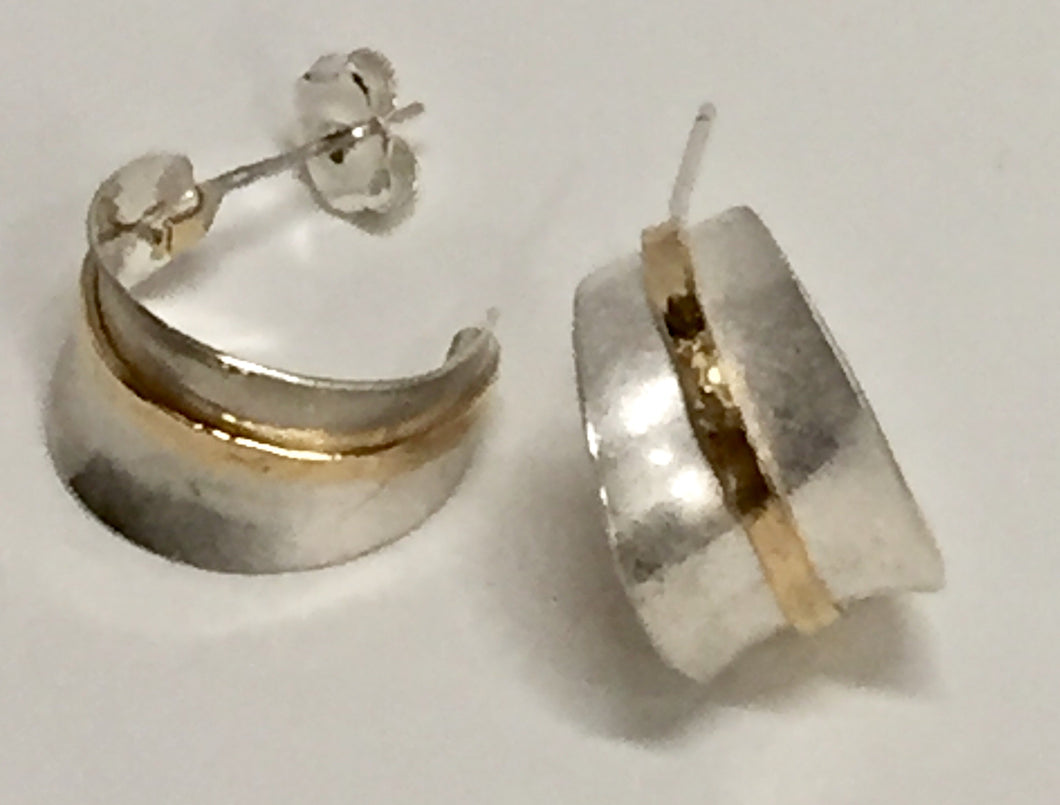 Earring Wide Hoop