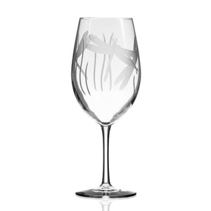 Dragonfly Wine Goblet