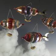 Load image into Gallery viewer, Glass Airship