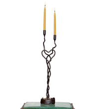 Load image into Gallery viewer, One Heart Iron Candleholder