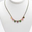Tourmaline and Pyrite Necklace