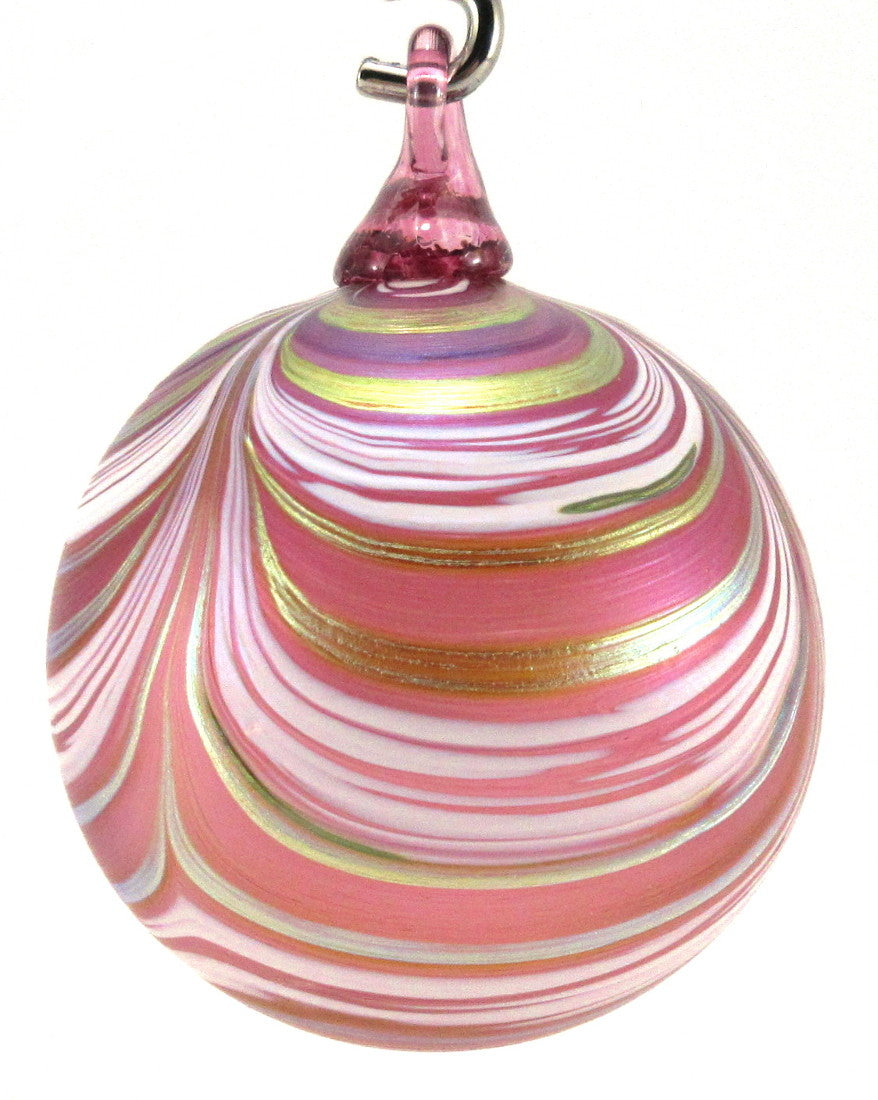 Ribbon Ornament Pink Punch