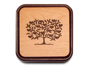 Tree of Hearts Photo Frame Flop Top Box