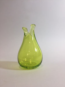 Small Jubilant Vase, Chartreuse