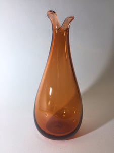 Large Jubilant Vase, Sienna 9 in