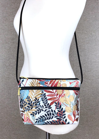 Colorful Leaves Zipper Danny K Purse