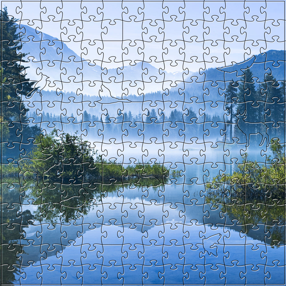 Morning Mountain Mist Mediium Puzzle