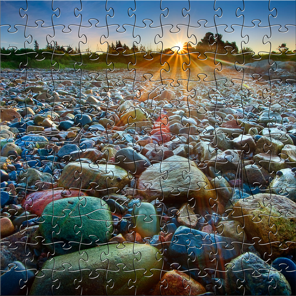 Schoodic Rocks Small Puzzle