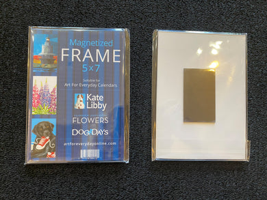 Frame For 5X7 Calendars, Magnetic Back