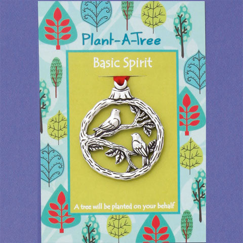 Ornament Bird Bulb Plant A Tree