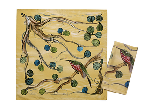 Pair of Hummingbird Napkins