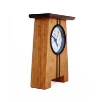 Load image into Gallery viewer, Cherry and Walnut Craftman Clock