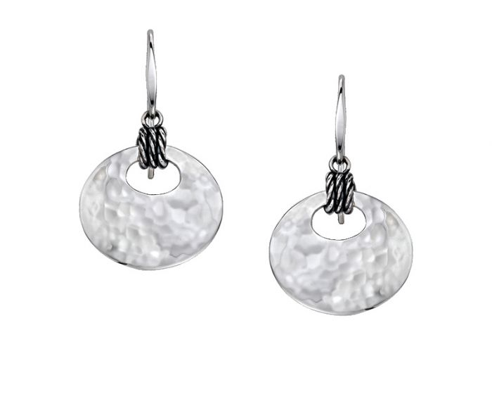 Sterling Silver Knot-i-cal Earring