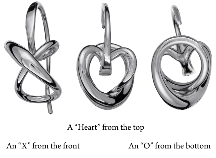 Dangling Secret Heart Earring
