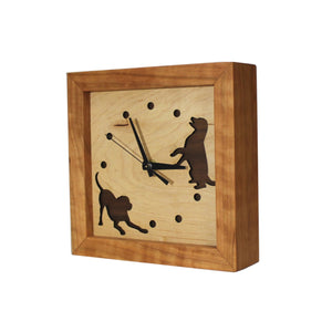 Dogs At Play Clock