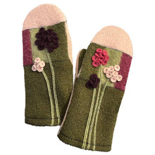 Load image into Gallery viewer, Mittens, Blossom Wool