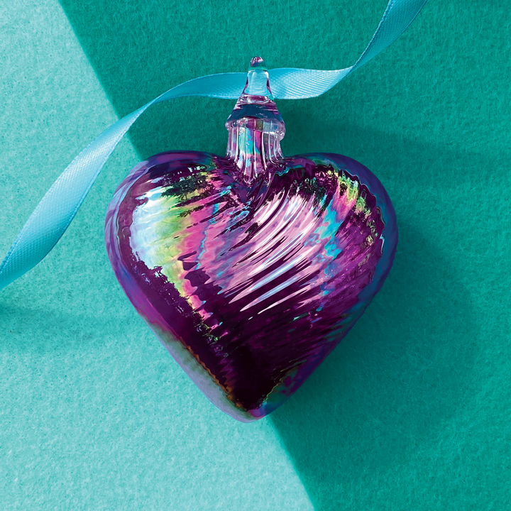 February: Amethyst Heart