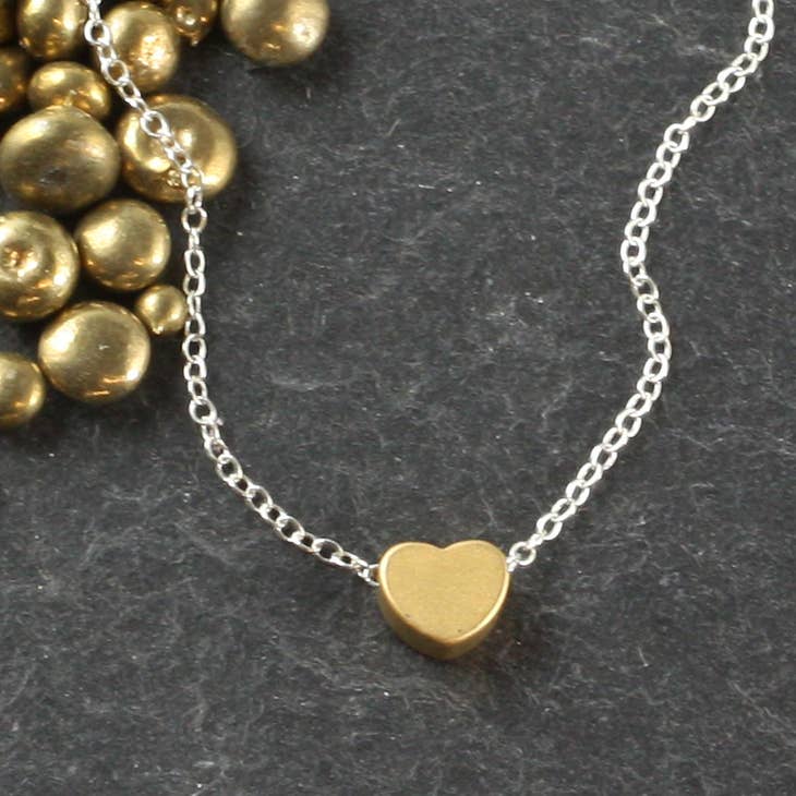 Threaded Heart Necklace