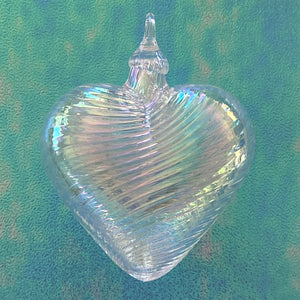 Icicle Heart Ornament