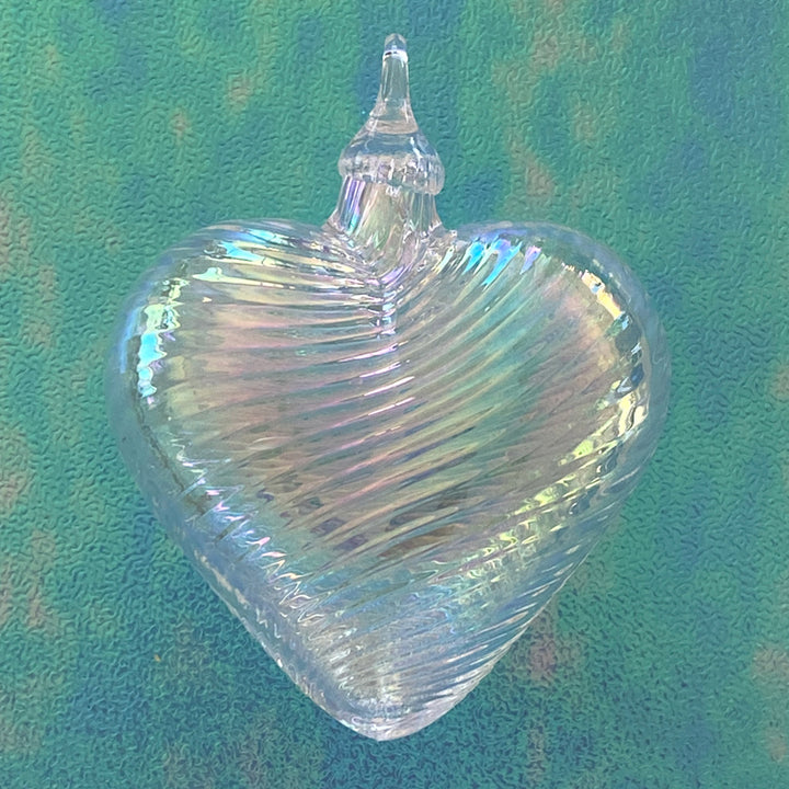 Icicle Heart Ornament