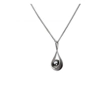 Load image into Gallery viewer, Captivating Pendant Sterling Silver &amp; Hematite