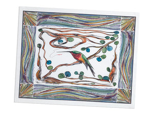 Placemats, Hummingbird