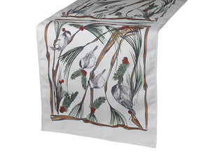 Table Runner, Chickadees 88 X 16