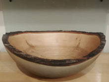 Load image into Gallery viewer, Live Edge Maple Bowl